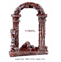 Broken Pillar Gateway Aquarium Toy